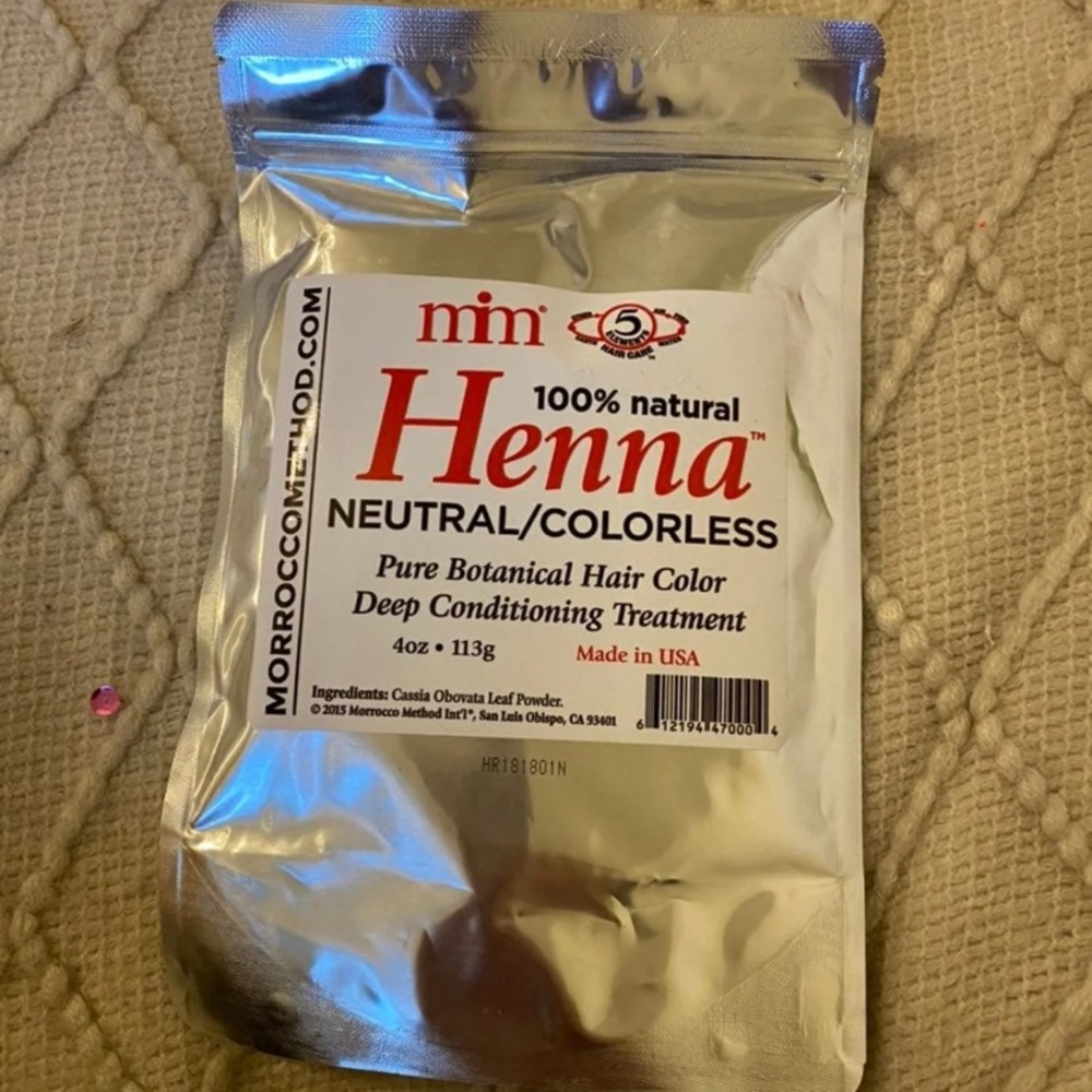 Colorless henna kit!🌹
